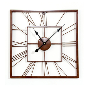 <b>Digital</b> Wall <b>Clocks</b> Best Indoor Decor Living Room Home and Office Wall Design <b>Clocks</b> With Metal and Wooden Combo Cheap Price - Product Image 1