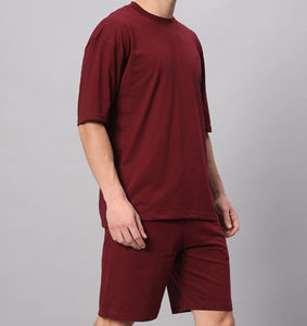 Conjunto Deportivo Informal de Verano Estampado para Tallas Grandes, Camiseta de Manga Corta y Pantalones Cortos a Juego, Conjunto de 2 Piezas, Algodón Transpirable de Alta Calidad - Product Image 3