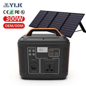 Hot Sale Solar tragbarer Generator Camping Electronics 300w tragbare Stromstationen für Solar panel