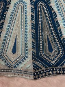 Conjunto de Lehenga de Georgette Sintética al por Mayor con Bordado de Hilo y Lentejuelas, Calidad de Exportación, Tallas M a 3XL, Estilo Étnico Indio - Product Image 5