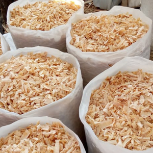 Low Dust Compressed Pine Shavings Bulk Container Load - Product Image 6