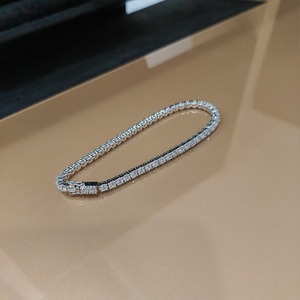 Top Selling Classic Moissanite Tennis <b>Bracelet</b> for Women Fine Jewelry with Luxury Wedding Party Design Available For Sale - Product Image 3