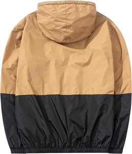 Veste coupe-vent en polyester personnalisée, style vintage rétro, imperméable, pour hommes, prix de gros, OEM, respirante - Product Image 1
