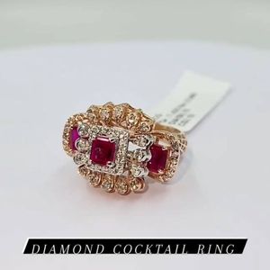 Bague en or 14 carats pour femme, diamant de laboratoire taille brillant 2,10 carats, certifié IGI, cadeau idéal pour mariage ou anniversaire, bijoux fins, vente chaude - Product Image 3