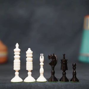 ILAHI's Eco-Friendly Rustic Polished Rectangle <b>Chess</b> <b>Board</b> Game 100% Handmade Pure Wood Animal/Love Style Customized Size <b>Chess</b> - Product Image 1