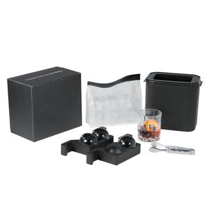 Sacchetto per la conservazione di palline di ghiaccio trasparenti da 2,36 pollici con pinza per ghiaccio 2C Clear Ice Cube - Product Image 1