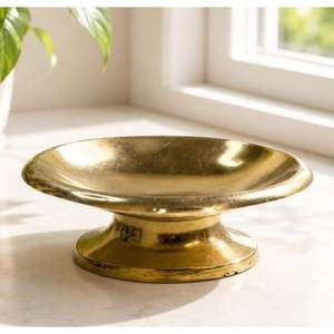<b>Antique</b> <b>Brass</b> <b>Soap</b> Stand With Faucet Classic Vintage Style Metal <b>Soap</b> <b>Holder</b> Bathroom Decor Set Countertop Display For Home - Product Image 2