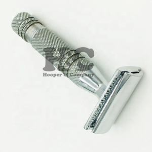 Nouveau rasoir de sécurité à double tranchant en acier inoxydable pour hommes Hooper and Company, de haute qualité, utilisé dans les salons de coiffure - Product Image 3