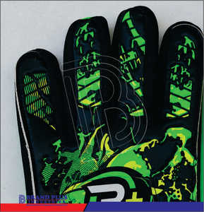 Brand <b>Plus</b> Soccer Goalkeeper Gloves <b>PVC</b> Material Breathable Lightweight Non-Slip Velcro Closure Full Finger Unisex Customized - Product Image 6