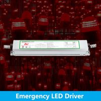 Controlador LED de Emergencia AC-DC de 20W, Impermeable, Garantía de 5 Años, 90 Minutos de Autonomía, Certificación CUL, Carcasa de Acero para 120-277V