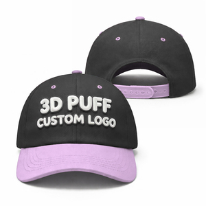 Gorras Personalizadas al por Mayor, Transpirables, Ligeras, de Secado Rápido, para Uso Diario, Gorras de Béisbol con Impresión 3D en Relieve - Product Image 2