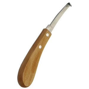 Outils de fermeur vétérinaire sur mesure en acier inoxydable de haute qualité, couteau à sabots réutilisable, faible MOQ pour les commandes en gros, cheval - Product Image 3