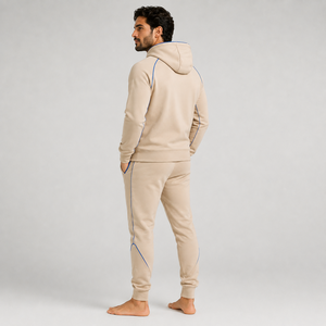 Survêtement de jogging pour homme en velours 100% coton imprimé sur mesure, design de luxe, respirant, écologique, grandes tailles - Product Image 6