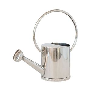 Arrosoir rustique en métal pour plantes de jardin intérieures et extérieures, pot à eau décoratif avec long bec verseur et poignée facile à saisir - Product Image 4