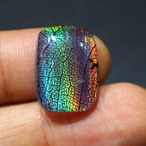 Monarch Butterfly Opal Doublet Gemstone Rainbow <b>Fire</b> Opal Handmade <b>Stone</b> Jewelry Monarch Opal Doublet Ring Colorful Opal Jewelry - Product Image 1
