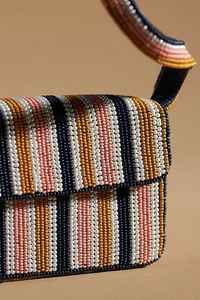 Bolso de Hombro con Motivo de Perro y Cuentas, Hecho a Mano en India, Bordado con Cuentas de Primera Calidad, Elegante Bolso de Noche para Mujer, Bolso Artesanal - Product Image 5