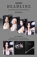 BLACKPINK 3er Mini Álbum [DEADLINE] Versión SILVER CD de Música Pop en Coreano, Plástico y Papel, para Todas las Edades