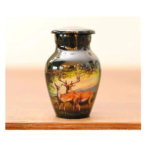 Precio de fábrica directo, mejor calidad, suministro al por mayor, urna para cenizas conmemorativas, acabado personalizado, urnas de cremación de recuerdo de estilo europeo - Product Image 1