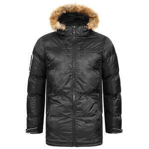 Good Price Premium Quality Autumn Winter Men's Hooded <b>Long</b> <b>Canvas</b> Parka Jacket Customized Design Slim Fit Classic - Product Image 5