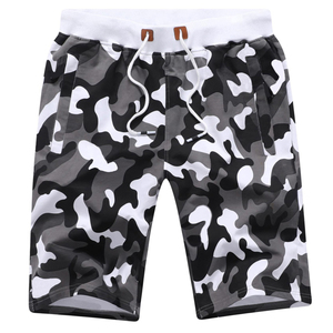 Shorts d'été pour hommes en coton mélangé doux, coutures de haute qualité, séchage rapide, coupe confortable, idéal pour les activités de plein air, la gym et le jogging, en vente. - Product Image 1