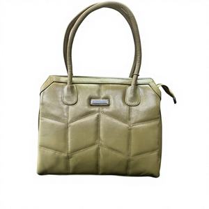 Nouvel arrivage de poignées en cuir de vachette pour femmes fermeture à glissière étanche grande capacité léger vert sac à main Offre Spéciale - Product Image 1