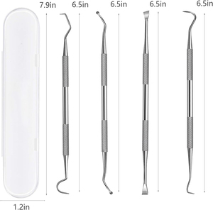 Dental <b>Tools</b> Pet Dog <b>Teeth</b> Cleaner <b>Tool</b> Kit, Stainless Steel Plaque Remover Dental Picks <b>Tooth</b> Tartar Scraper Pet Care - Product Image 2