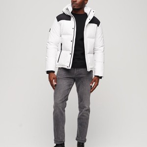 Veste matelassée personnalisée pour homme, idéale pour la neige et le froid, manteau chaud isolé, fabrication OEM, marque privée, vente en gros, emballage personnalisé, coutures de qualité - Product Image 4