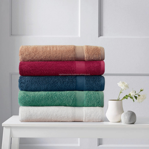 Toallas de Baño de Lujo de Algodón Turco - 600gsm, Bordadas, de Secado Rápido, Suaves y Absorbentes para Uso en el Hogar y Hoteles - Product Image 6