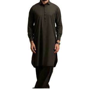 Vêtements islamiques traditionnels pour hommes de haute qualité avec coutures premium, logo personnalisé, fournisseur OEM 2026 - Product Image 1