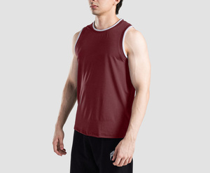 Camisetas sin mangas de verano para hombre, camiseta deportiva sólida de algodón personalizada para hombre, top deportivo a la moda - Product Image 3