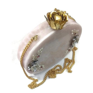 Bolso de Mano de Resina de Diseño Antiguo y Elegante para Mujer, Bolso de Mano de la Mejor Calidad para Bodas, Fiestas y Aniversarios, Producto de Alta Calidad por MULTI - Product Image 3