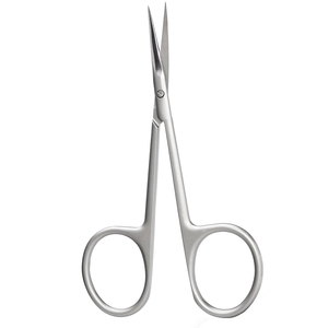 Servicio OEM ODM, Tijeras para Cutículas y Uñas de Acero Inoxidable, Buen Proveedor, Nuevo Producto, Tijeras de Manicura Curvas con Mangos de Acero - Product Image 1
