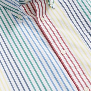 Vente en gros de vestes chemises pour hommes en flanelle teinte en fil, écologiques, infroissables, respirantes, à manches longues, 100% coton, pour l'automne - Product Image 2