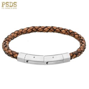 สร้อยข้อมือหนังสีดำ PSDs - Product Image 3