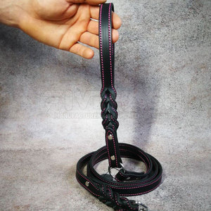 Correas de cuero para perros más vendidas, correas de cuero duraderas para perros, correas fuertes para perros para pasear y entrenar - Product Image 3