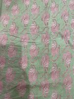 Tissu en coton biologique lavé et léger Kaya Loom, motif animalier imprimé à la main, pour sacs, vêtements, décoration intérieure, chemises et housses
