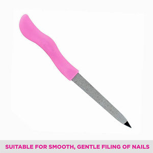 Mini Lima de Uñas Profesional para Manicura y Pedicura, Herramienta de Doble Cara Resistente al Óxido, Reutilizable y Duradera - Product Image 3