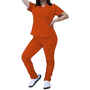 Uniformes médicos personalizables de alta calidad Conjuntos aplicables hospitalarios más vendidos Precio bajo con servicios OEM y logotipo personalizado - Product Image 5