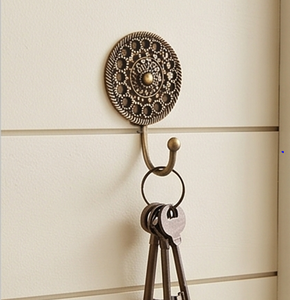 Royal Design Metal Wall <b>Hooks</b> Antique Metal Design Perfect For Home Decoration And Storage Organization Modern Wall Accent - Product Image 4