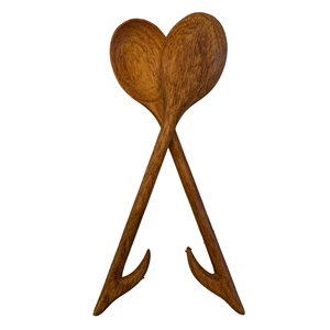 <b>Wooden</b> Spoon Set Kitchen <b>Cooking</b> <b>Utensils</b> for Stirring Mixing Serving and Everyday Food Preparation - Product Image 2