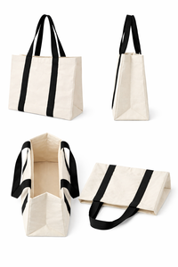 Bolsa de Playa Grande de Lona Impermeable de Moda al por Mayor para Mujer, Ideal para Vacaciones y Compras, con Logotipo Personalizable - Product Image 2