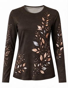 Nouveaux T-shirts décontractés pour femmes, personnalisables, de haute qualité, 190 g, été, confortables et doux, vente en gros à prix réduit - Product Image 1