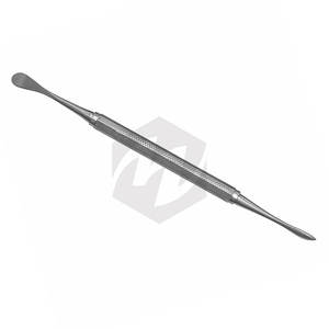 Élévateur périostal dentaire 18 cm, double extrémité, pointes émoussées de 10 mm avec manche creux, instrument chirurgical de qualité supérieure pour usage dentaire - Product Image 2