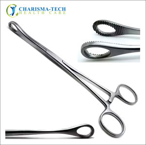 Pinzas Quirúrgicas Hemostáticas CHARISMATECH, Instrumento de Acero Inoxidable con Punta de Anillo para Uso Médico y Ginecológico - Product Image 6