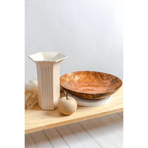 Bol de service sur pied en cuivre plaqué de qualité supérieure, idéal pour les dîners royaux, comme centre de table décoratif, pour fruits et collations, pour la maison et les hôtels - Product Image 4