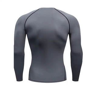 New Design Hot Selling Men <b>Compression</b> <b>Shirt</b> New Arrival Custom Athletic Quick Dry Premium Sports Men <b>Compression</b> <b>Shirt</b> - Product Image 2