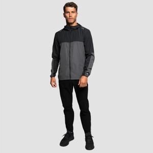 New Arrival <b>Men's</b> Warn Winter Shiny Quilted Puffer Jacket <b>Windbreaker</b> Padded Thick <b>Black</b> Hooded Jacket - Product Image 3