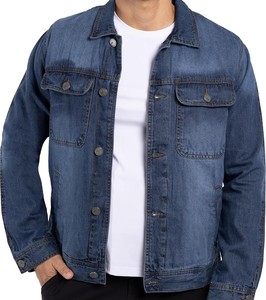 Veste en jean épaisse pour homme – Veste en jean de qualité supérieure pour homme, idéale pour les tenues décontractées, les aventures en plein air et les voyages - Product Image 5