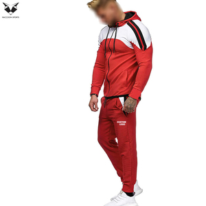 Conjunto Deportivo para Hombre de Alta Calidad, Diseño Moderno de Dos Tonos, Sudadera con Capucha y Pantalones Ajustados, Personalizable con Logotipo OEM/ODM - Product Image 5