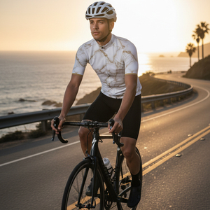 Wholesale Waterproof Winter Cycling Uniform Thermal Fleece Long Sleeve Bike Wear Custom Windproof Bicycle Clothing Set - Product Image 5